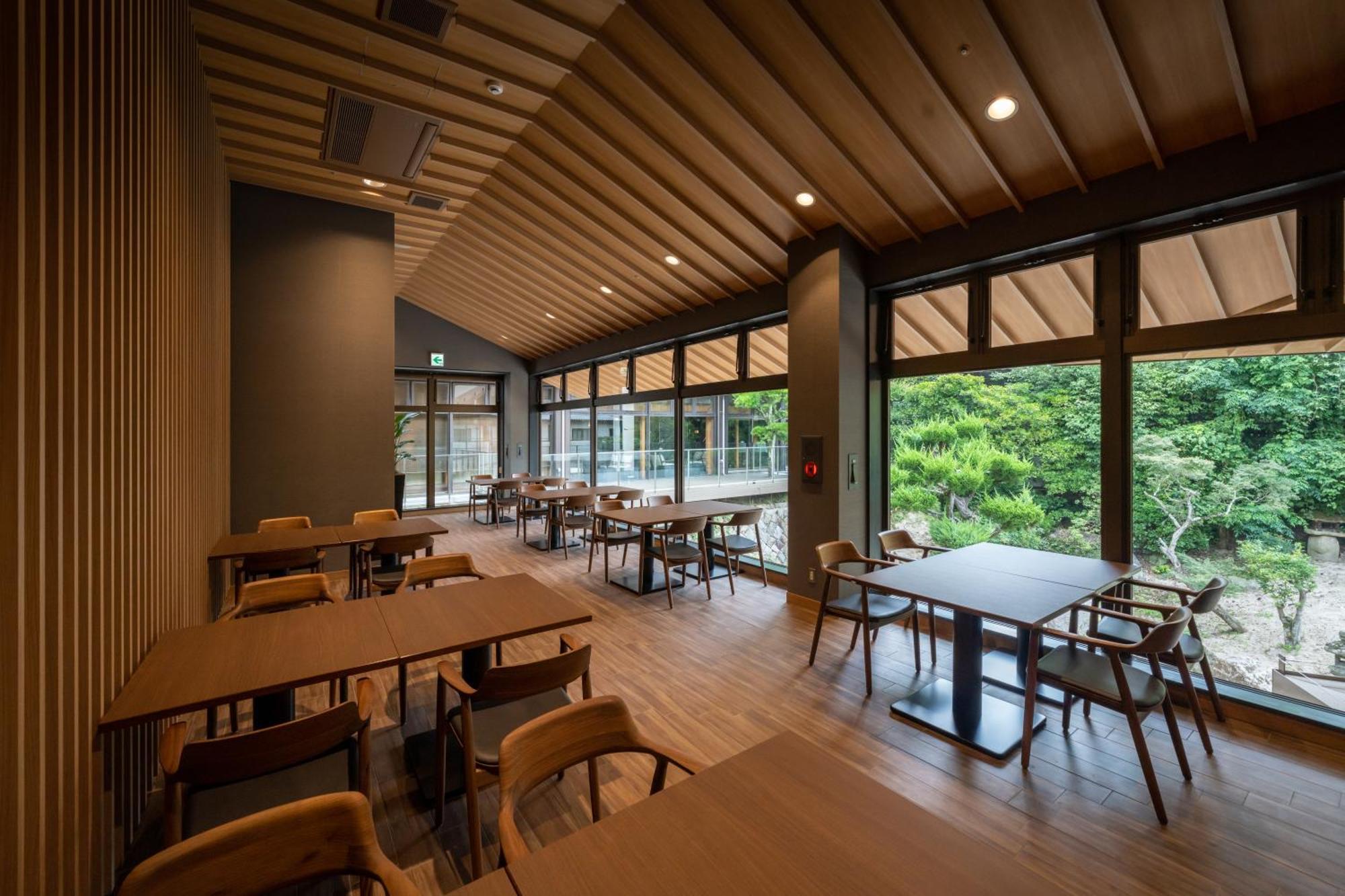 有本宫岛大酒店 廿日市 外观 照片